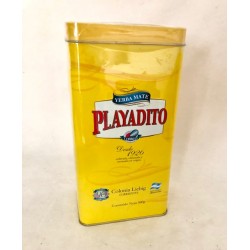 Playadito in tin case yerba mate