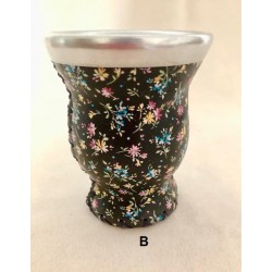 Glas Mate diverse Muster