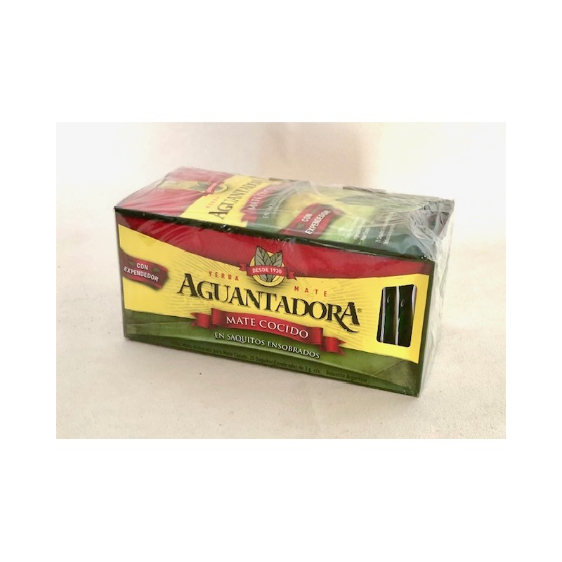 Aguantadora cocido tea bags yerba mate