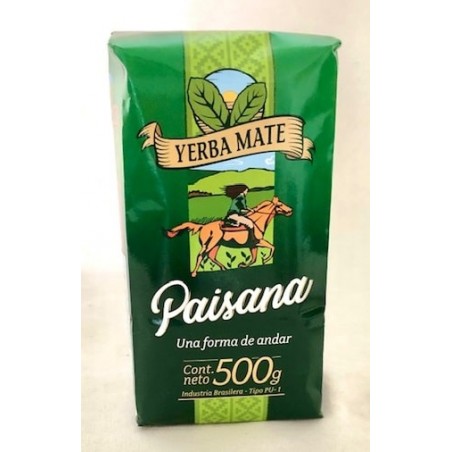 Paisana tipo PU-1 yerba mate