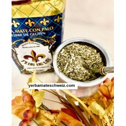 Flor de lis  barbacua Yerba Mate