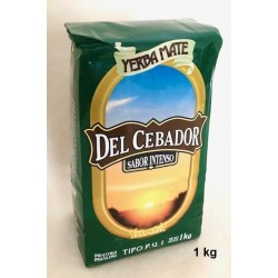 Del Cebador Sabor Intenso tipo PU1 yerba mate