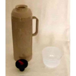 Termos vidrio 1L tapon pico TERMOLAR