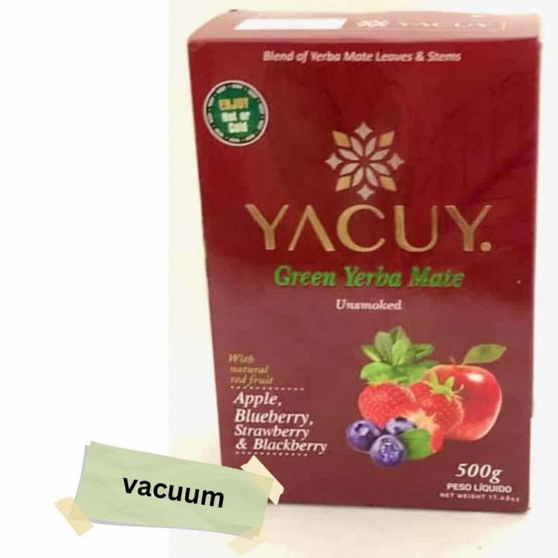 Yacuy red fruits yerba mate