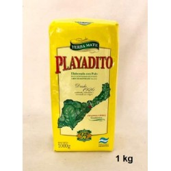 Playadito con palo yerba mate