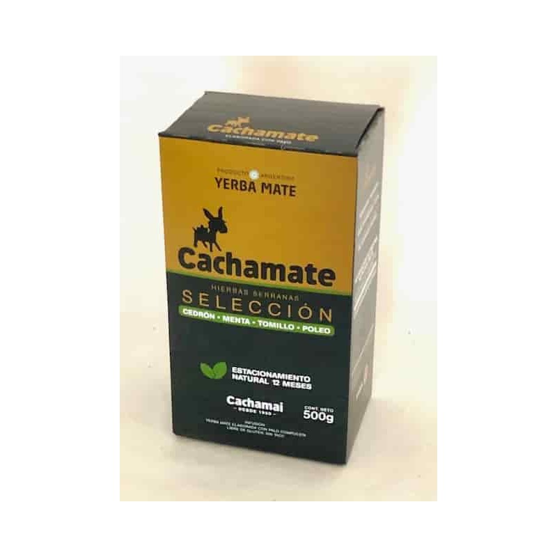 Cachamate seleccion hierbas serranas box Yerba Mate
