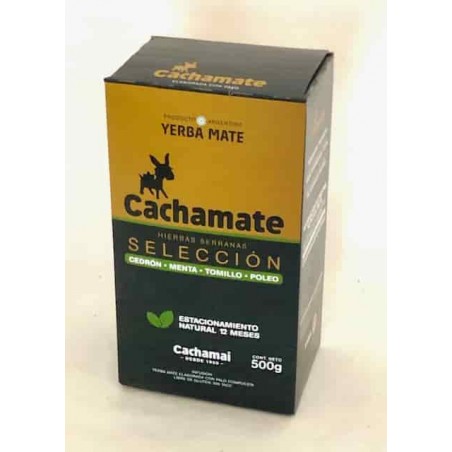 Cachamate seleccion hierbas serranas box Yerba Mate