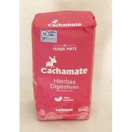 Cachamate hierbas digestivas (pink) Yerba Mate