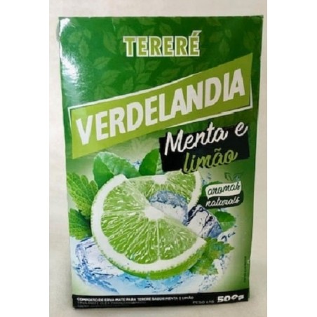 Verdelandia Tereré menta limão Yerba Mate