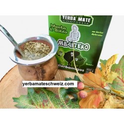Mbaeteko Menta Boldo yerba mate