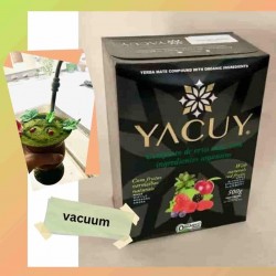 Yacuy Chimarrão organica red fruits vacuum