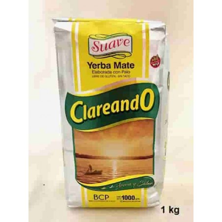 Clareando Suave BCP 1 kg yerba mate