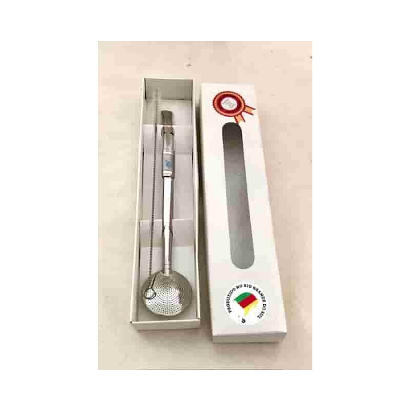 Bombilla Bortonaggio 1000 furos 21 cm Bombilla Bortonaggio 1000 furos 21 cm