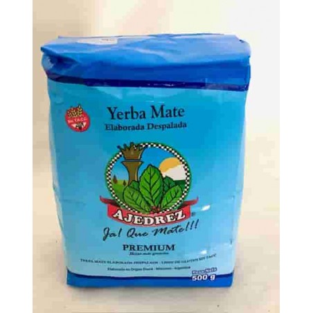 Ajedrez premium despalada canchada Yerba Mate