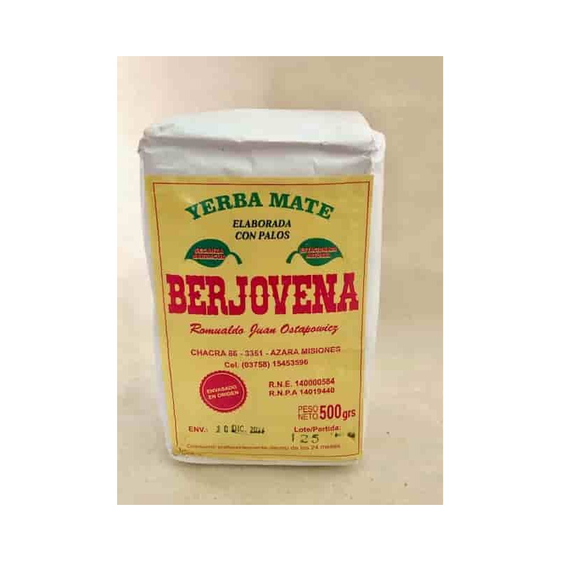 Berjovena barbacuá yerba mate