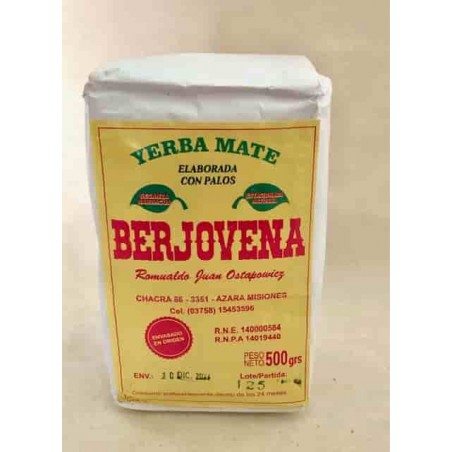 Berjovena barbacuá yerba mate