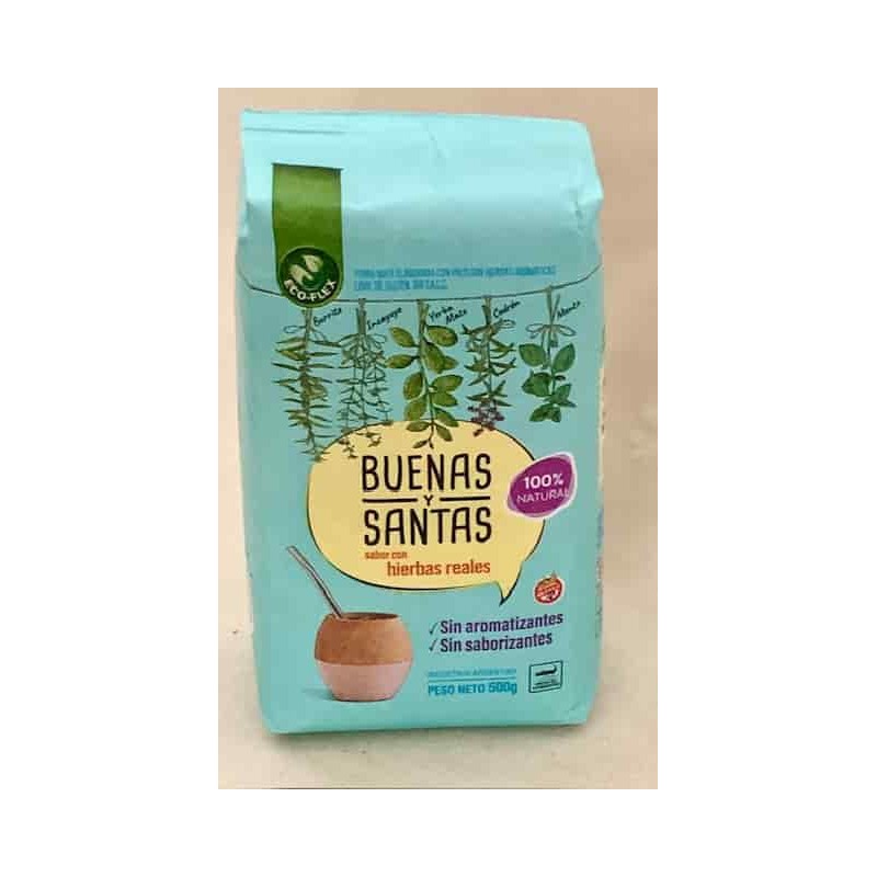 Buenas y santas con hierbas yerba mate