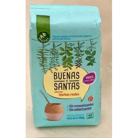 Buenas y santas con hierbas yerba mate