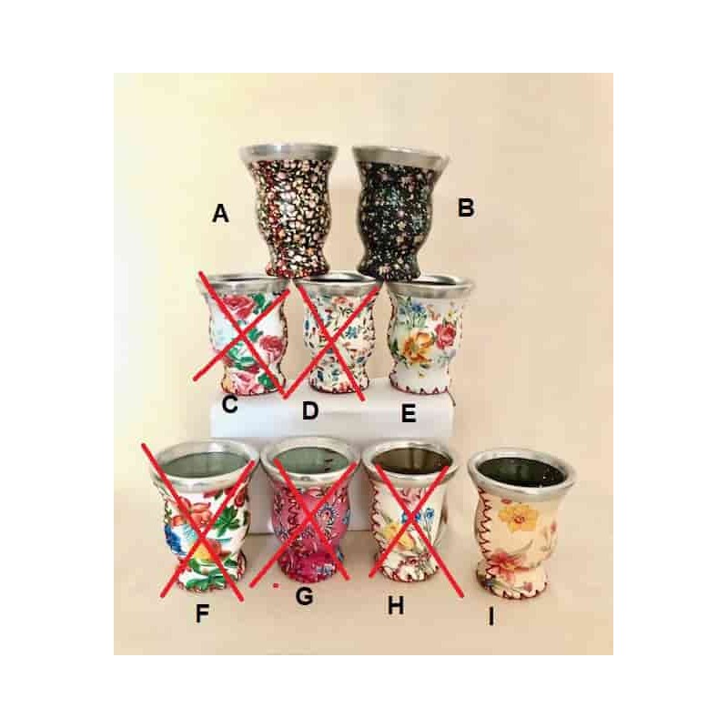 Glas Mate diverse Muster Glas Mate diverse Muster