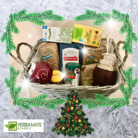 Geschenkkorb für Weihnachten