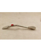 Bombillon aus Alpaka mit Herz