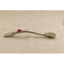 Bombillon aus Alpaka mit Herz