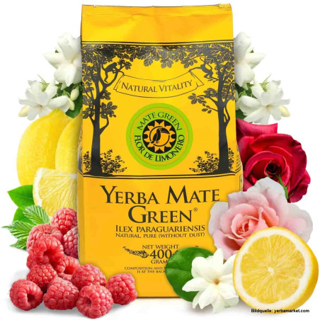 Mate Green Flor de limonero Yerba