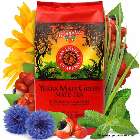 Mate Green Mas energia guarana Yerba