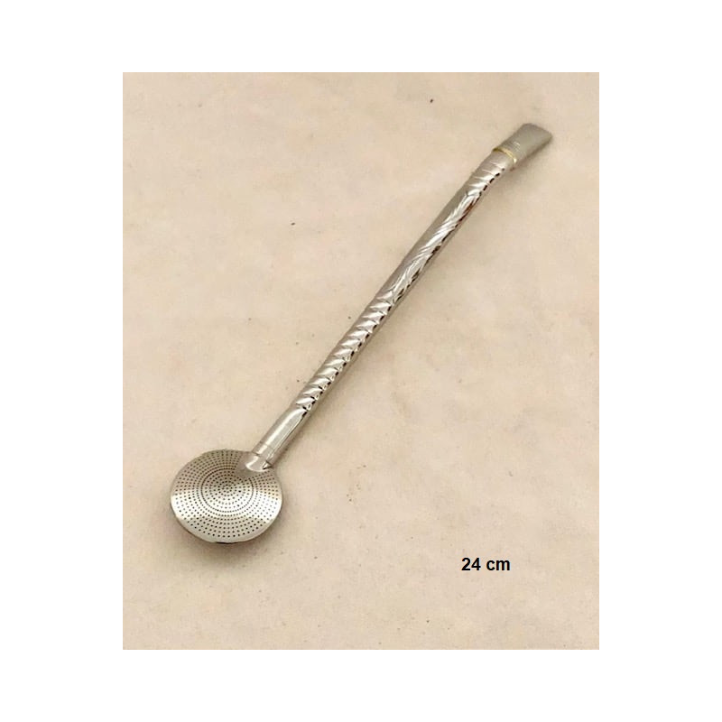 Bombilla Bortonaggio 1000 furos 24 cm