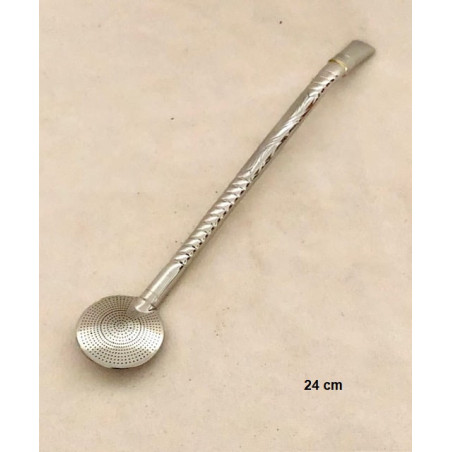 Bombilla Bortonaggio 1000 furos 24 cm