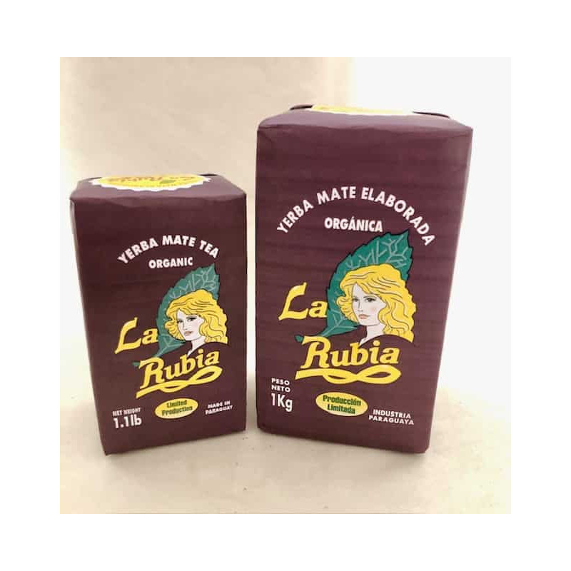 La Rubia organica Yerba Mate