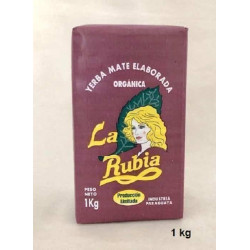 La Rubia organica yerba mate