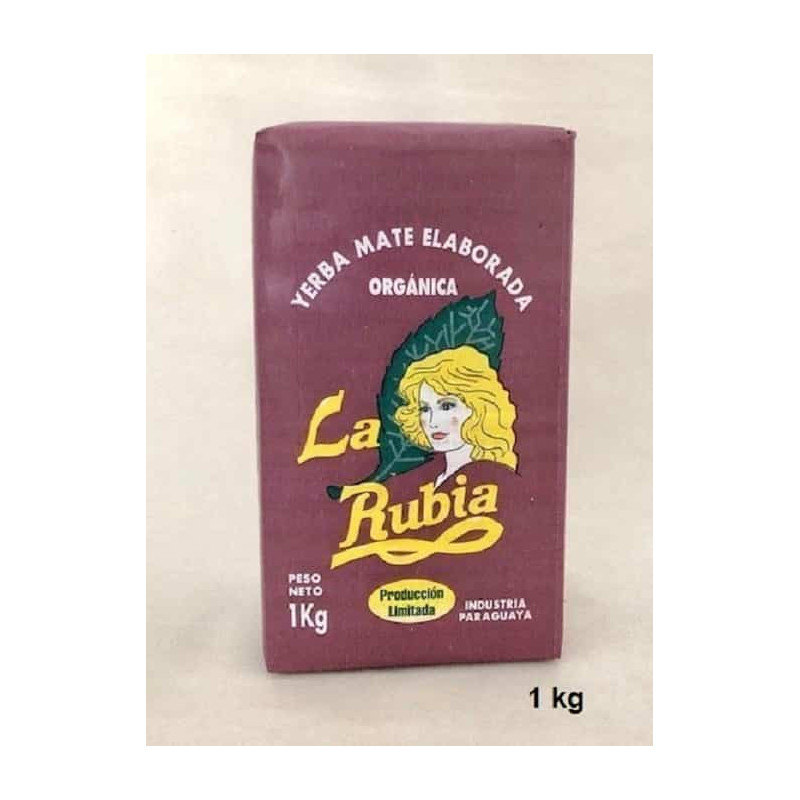 La Rubia organica yerba mate