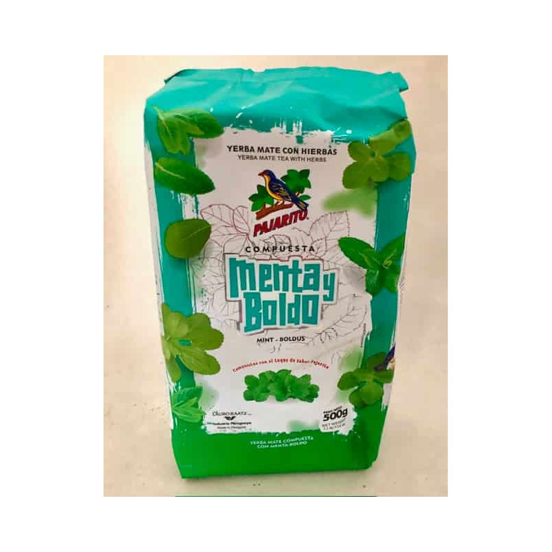 Pajarito menta boldo yerba mate