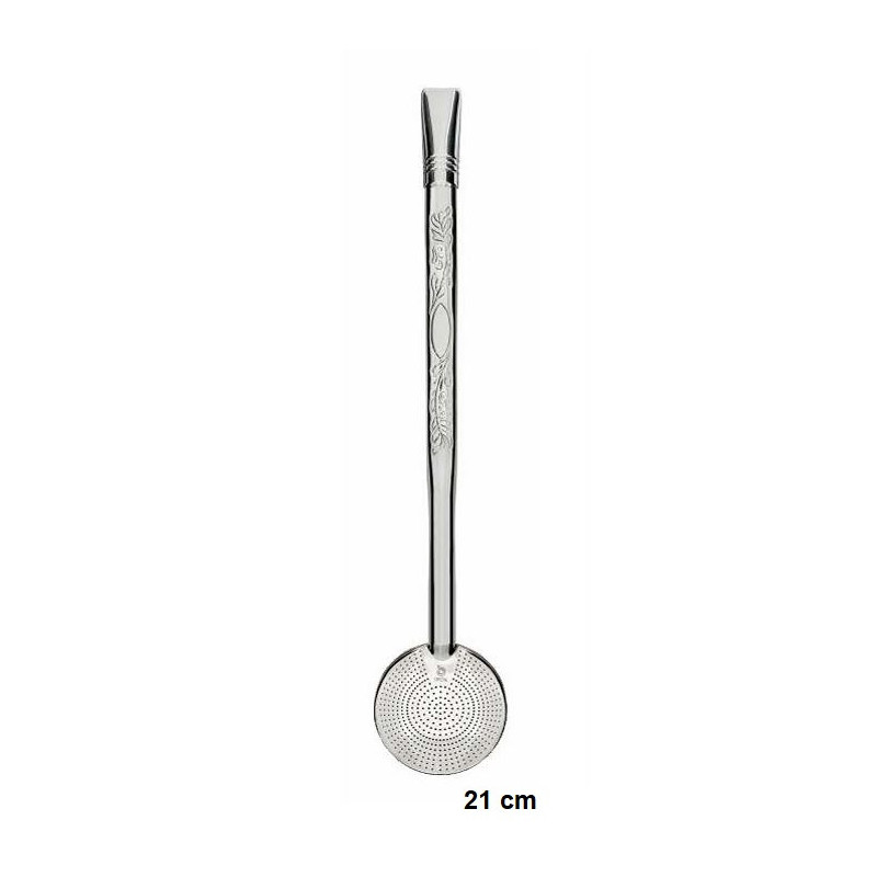 Bombilla Bortonaggio 1000 furos 21 cm