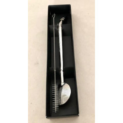 Bombilla Bortonaggio 1000 furos 21 cm