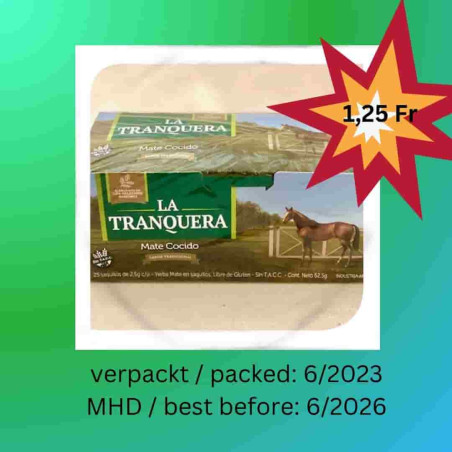 La Tranquera cocido tea bags yerba mate