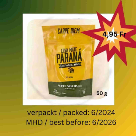 lösliche Yerba Mate Instant tostada 50 g