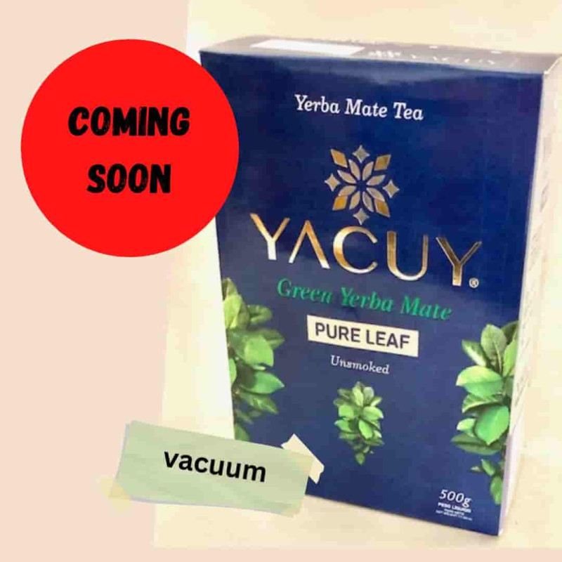 Yacuy pure leaf unsmocked yerba mate