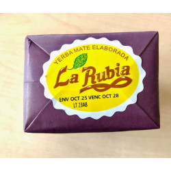 La Rubia organica yerba mate