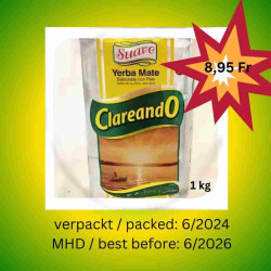 Clareando Suave BCP 1 kg yerba mate