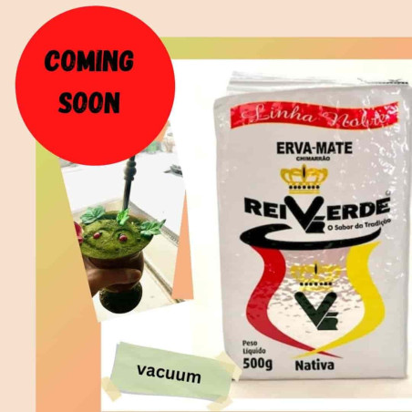 Rei Verde Linha Nobre chimarrão vacuum erva mate