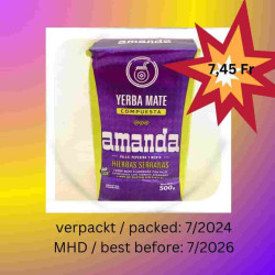 Amanda hierbas serranas Yerba Mate