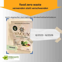 Yacuy Anise Camomille unsmocked yerba mate