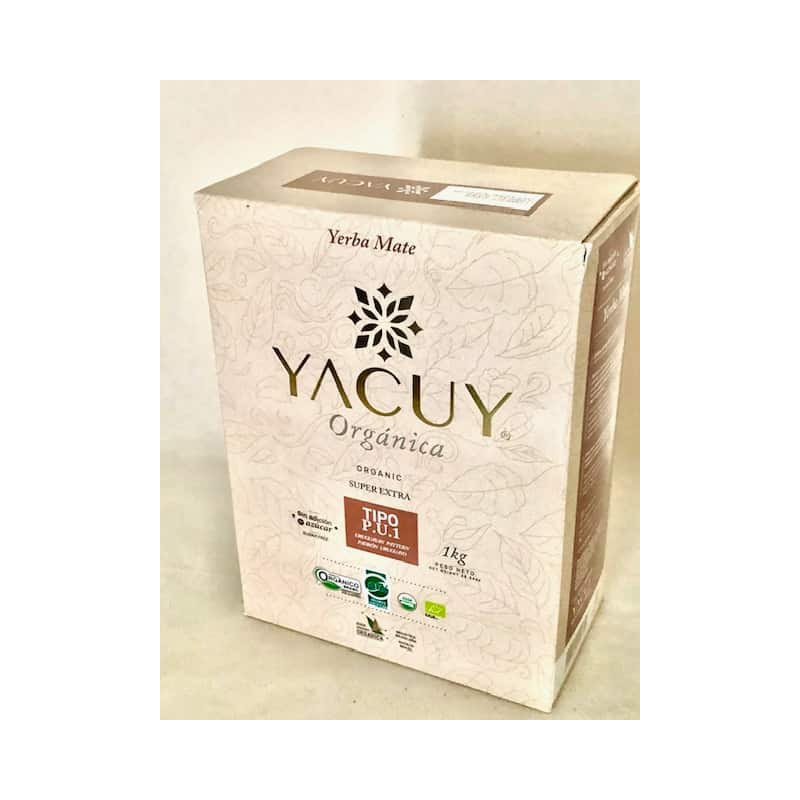 Yacuy organica PU1 super extra 1 kg yerba mate