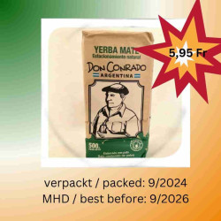 Don Conrado BCP Yerba Mate artesanal Argentina kaufen