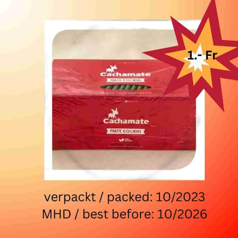 Cachamate cocido tea bags yerba mate