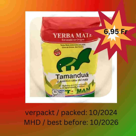 Tamandua barbacua yerba mate