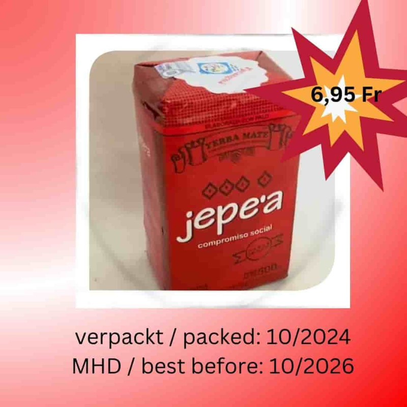 Jepe'a tradicional Yerba Mate
