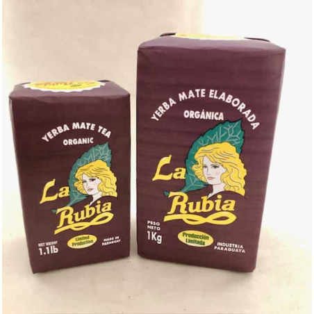 La Rubia organica yerba mate